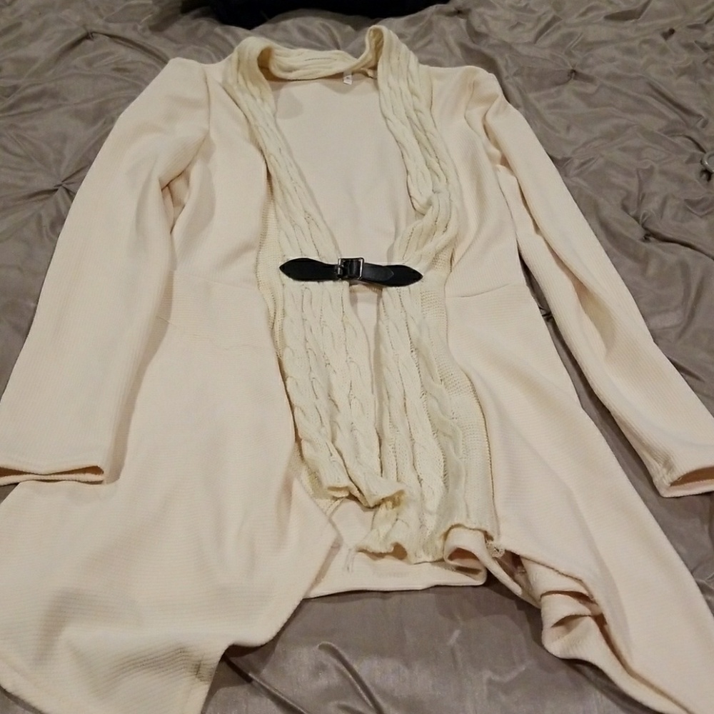 Cardigan w/ belt
